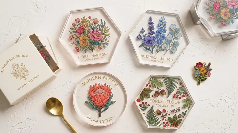 Acrylic Print Coasters