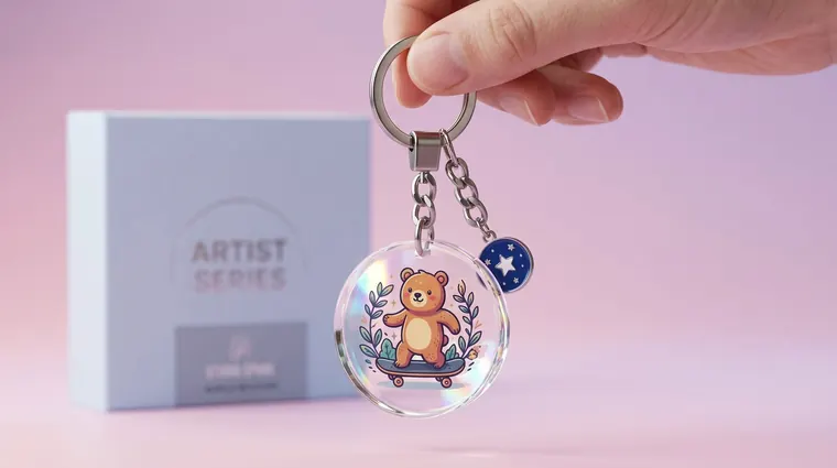 Acrylic Keychains sample 01