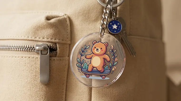 Acrylic Keychains sample 02