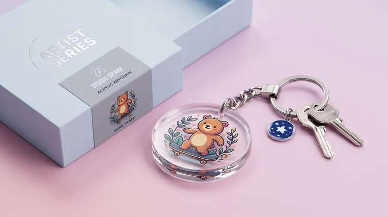 Acrylic Keychains sample 04